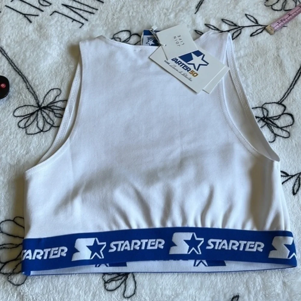 Zara & Starter Limited Edition Crop Top Women’s Size Large USA Logo